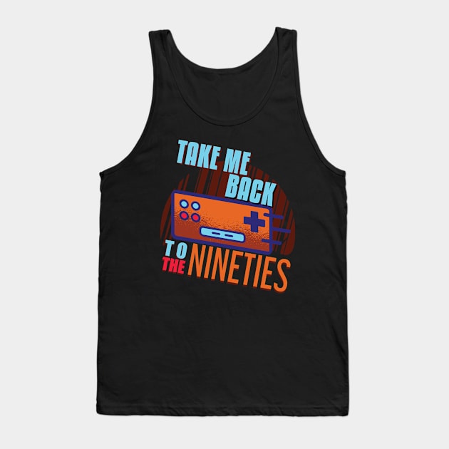 Take Me Back To The Nineties Tank Top by CrissWild